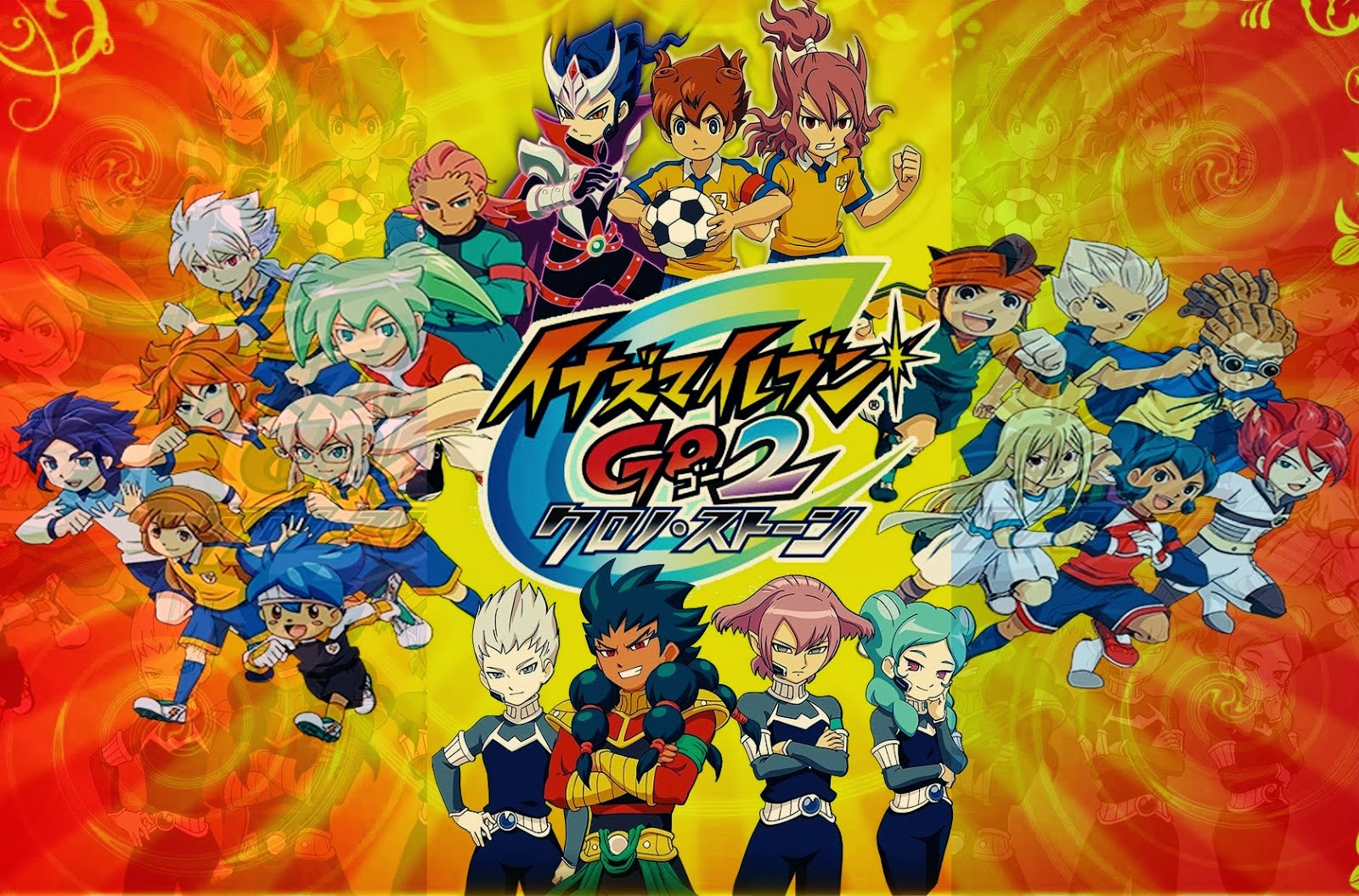 Inazuma Eleven Go Chrono Stone Po Polsku