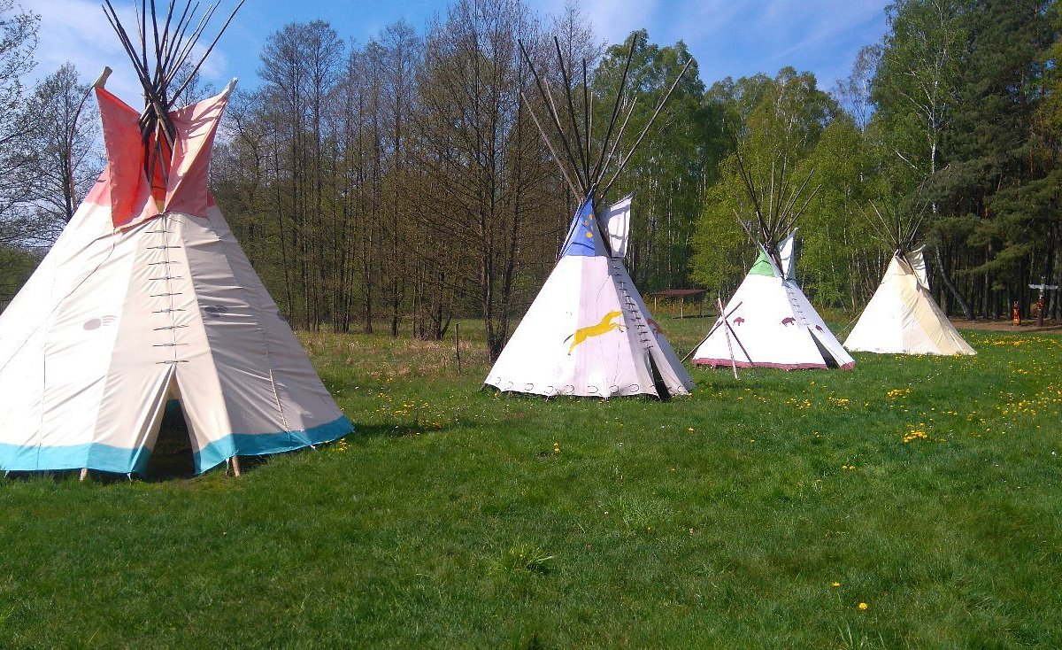Wioska Indianska Fort Hantajo W Borzychach