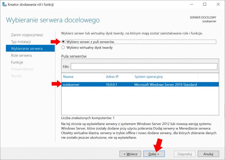 Serwer Windows Z Zainstalowana Usluga Active Directory Nazywa Sie