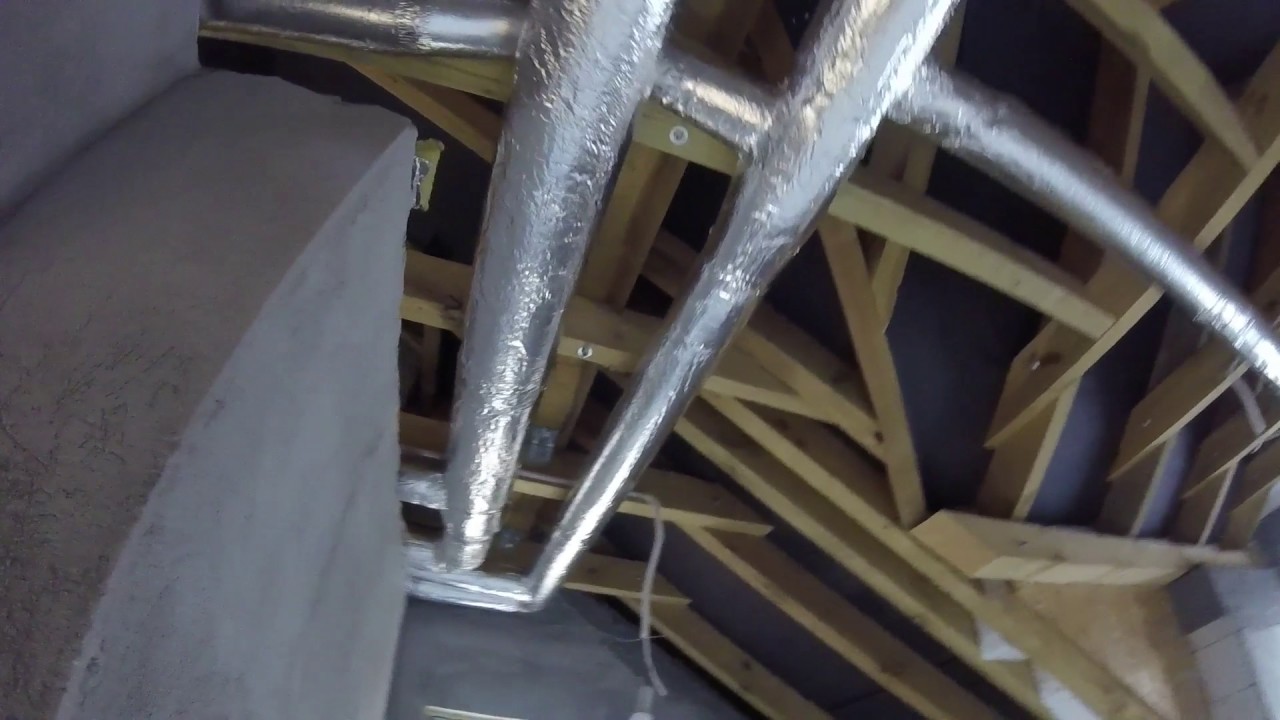 Instalacja wentylacji mechanicznej z rekuperacją z rur spiro - YouTube Zmiana Wentylacji Mechanicznej Na Grawitacyjną