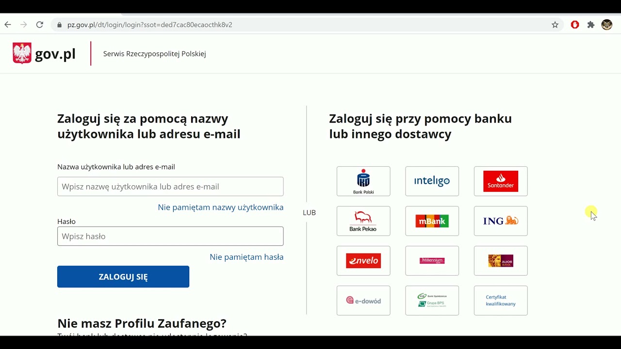 Podpis Dokumentu Pdf Profilem Zaufanym