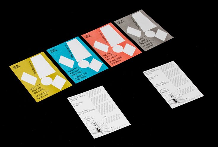 Instytut Kultury Miejskiej w Gdańsku on Behance | Event branding Instytut Kultury Miejskiej Gdańsk Nip