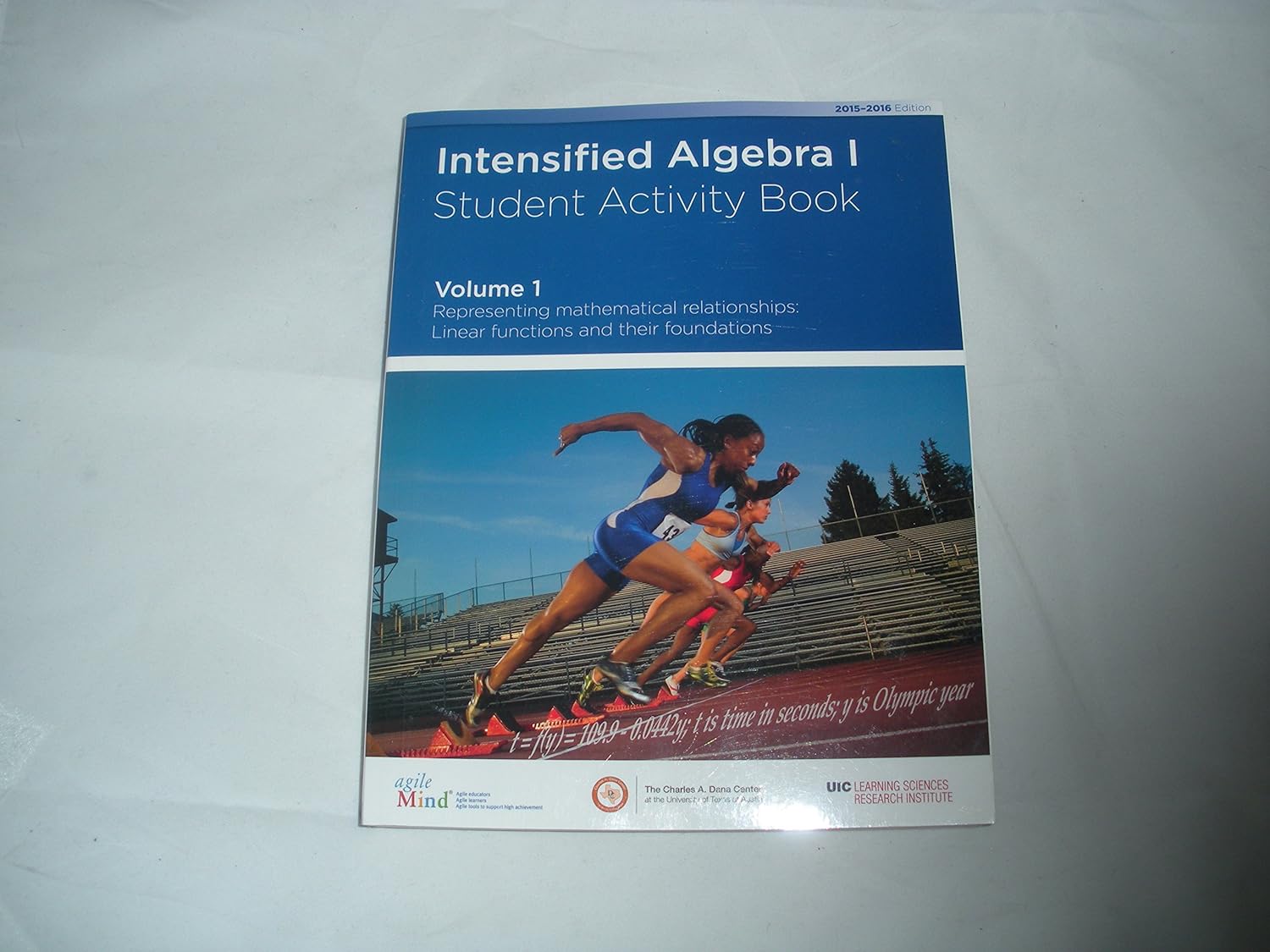Intensified Algebra 1 Student Activity Book Volume 1 Answer Key