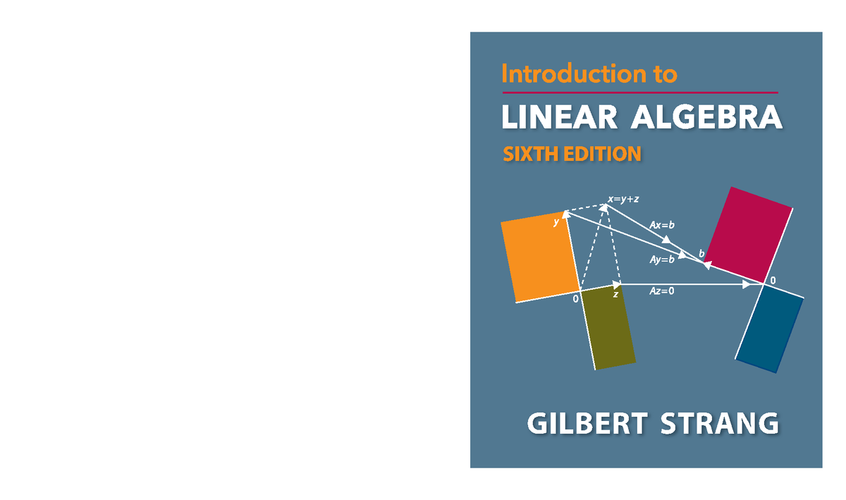 Introduction to Linear Algebra 6th edition and A = CR 05 - SIXTH Introduction To Linear Algebra Pdf Gilbert Strang