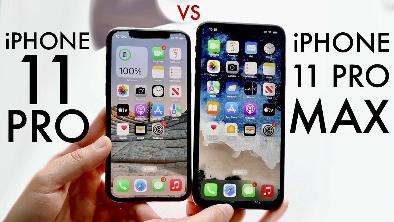 Iphone 11 Pro Versus Iphone 11 Pro Max