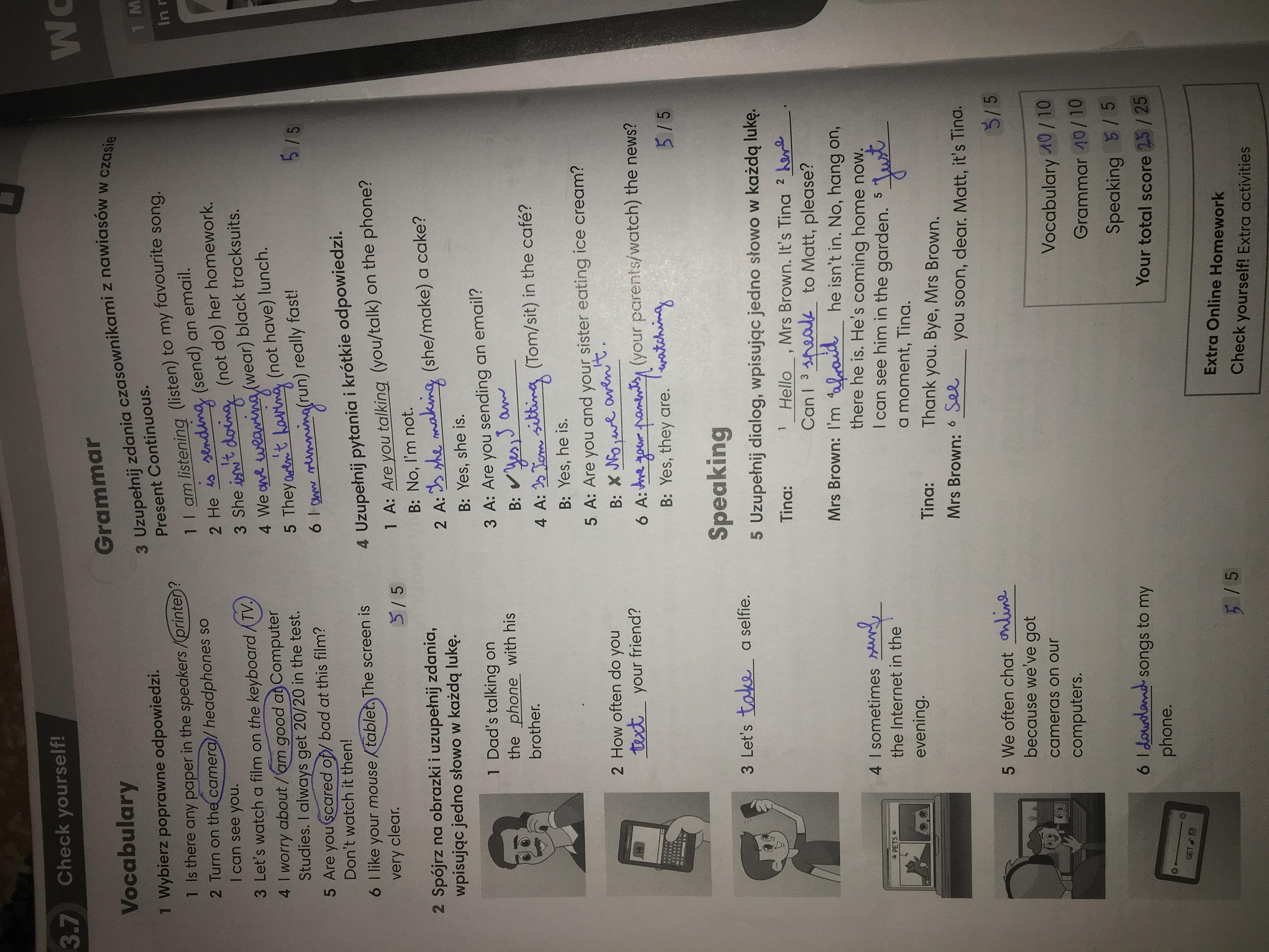J. ang klasa.5 w załączniku z góry dziękuje - Brainly.pl Język Angielski Klasa 5 Zeszyt ćwiczeń Odpowiedzi