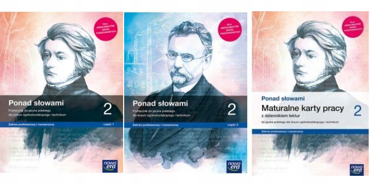 j polski Ponad słowami kl.2 LO podr + kp nowa era (13988825950 Podręcznik Do Polskiego Klasa 2