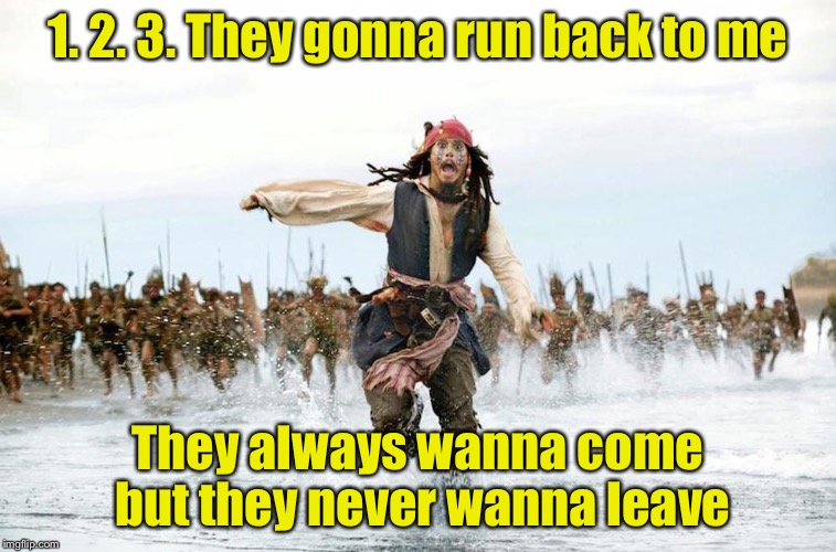 1 2 3 They Gonna Run Back To Me Lyrics
