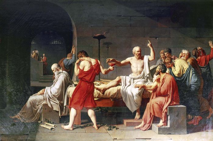 Jacques-Louis David | Biography, Art, & Facts | Britannica śmierć Sokratesa Jacques Louis David