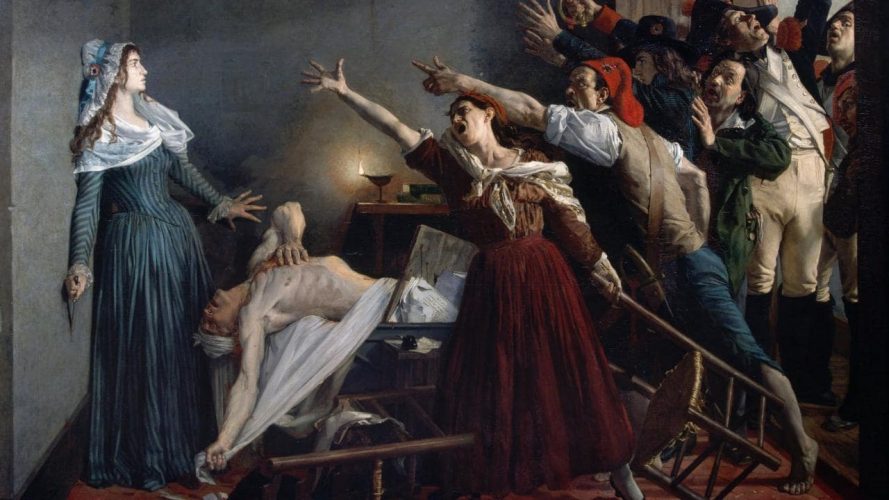 Jacques-Louis David „Śmierć Marata” » Niezła sztuka Smierc Marata Jacques Louis David