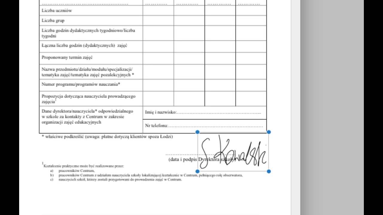 Jak Podpisać Elektronicznie Dokument Pdf