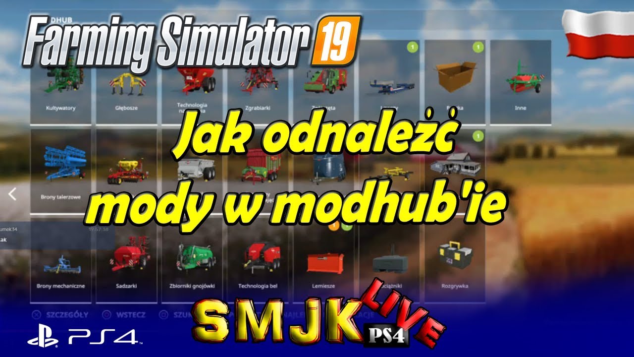 Jak dodać wszystkie mody z modhuba na konsoli Farming Simulator 19 i 22 Jak Robic Mody Do Fs 19