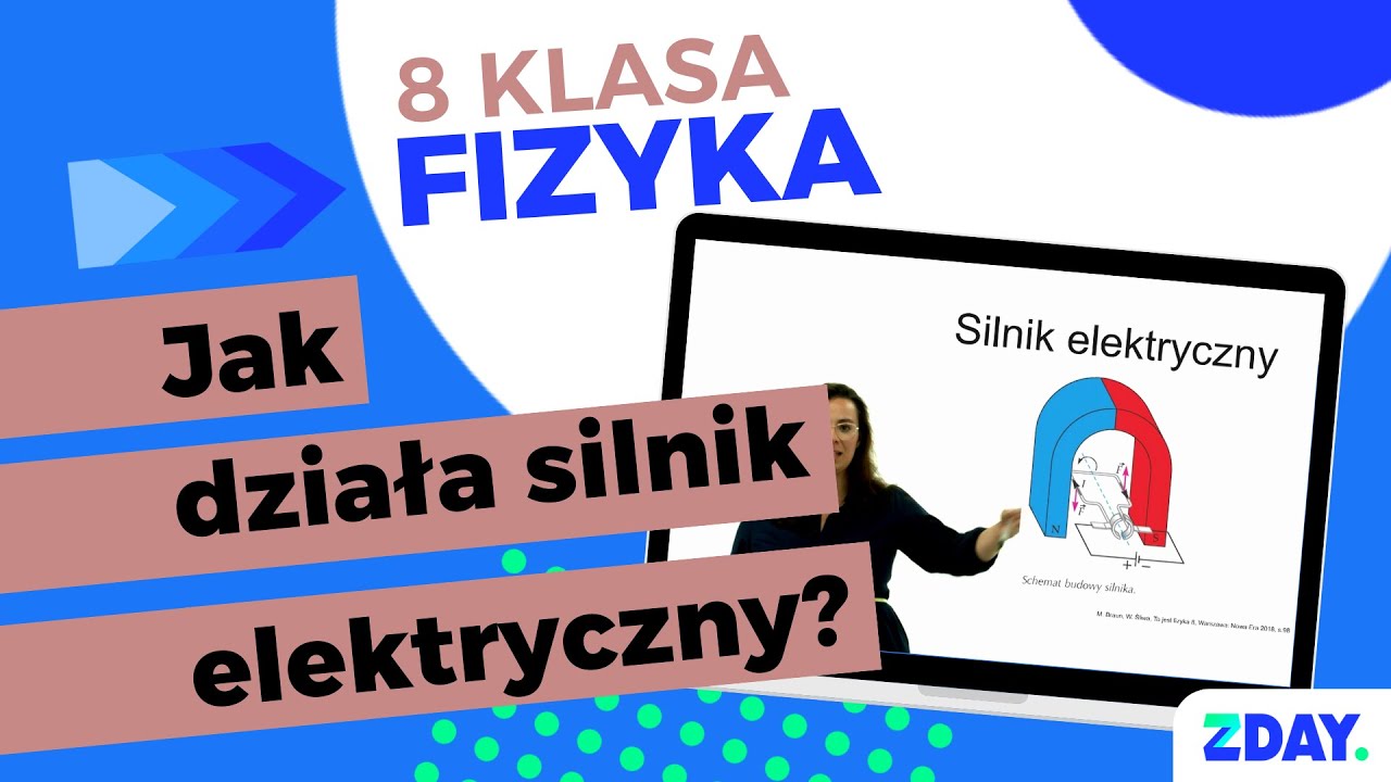 Jak działa silnik elektryczny? | Fizyka 8 klasa - YouTube Sprawdzian Fizyka Klasa 8 Prad Elektryczny Wsip
