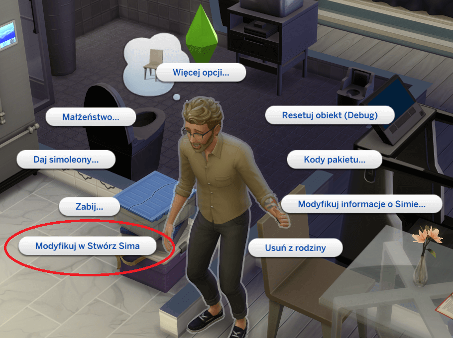 Jak edytować Sima w Stwórz Sima? Kod na zmianę Simów w CAS The Sims 4 The Sims 4 Kod Na Edycje Sima