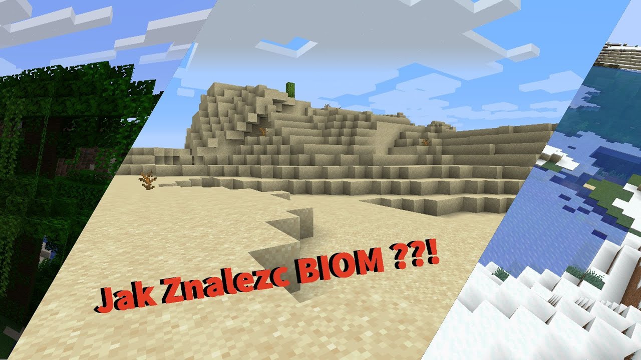 Jak Łatwo znaleźć KAŻDY BIOM w MINECRAFT ??! - YouTube Program Do Szukania Biomów W Minecraft