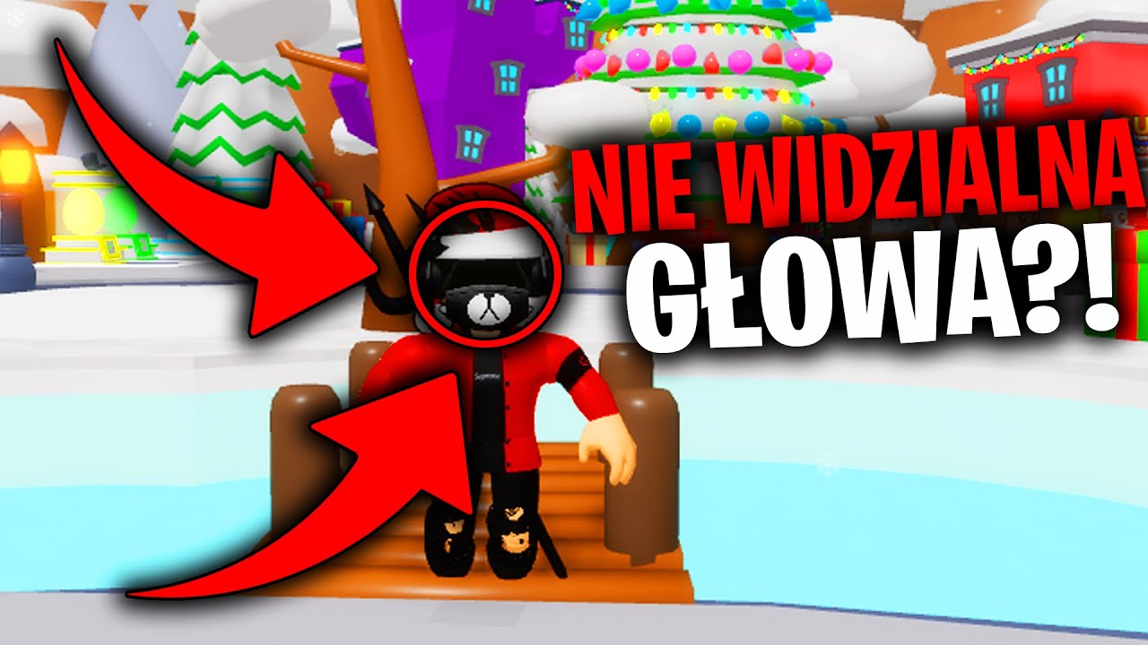 🤩JAK MIEĆ NIEWIDZIALNĄ GŁOWE NA ROBLOX ZA DARMO?! | Roblox Headless Jak Nie Miec Glowy W Roblox