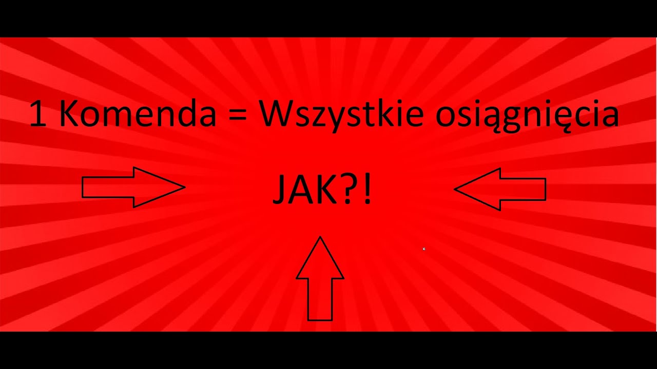 Jak Zrobic Wszystkie Osiagniecia W Minecraft