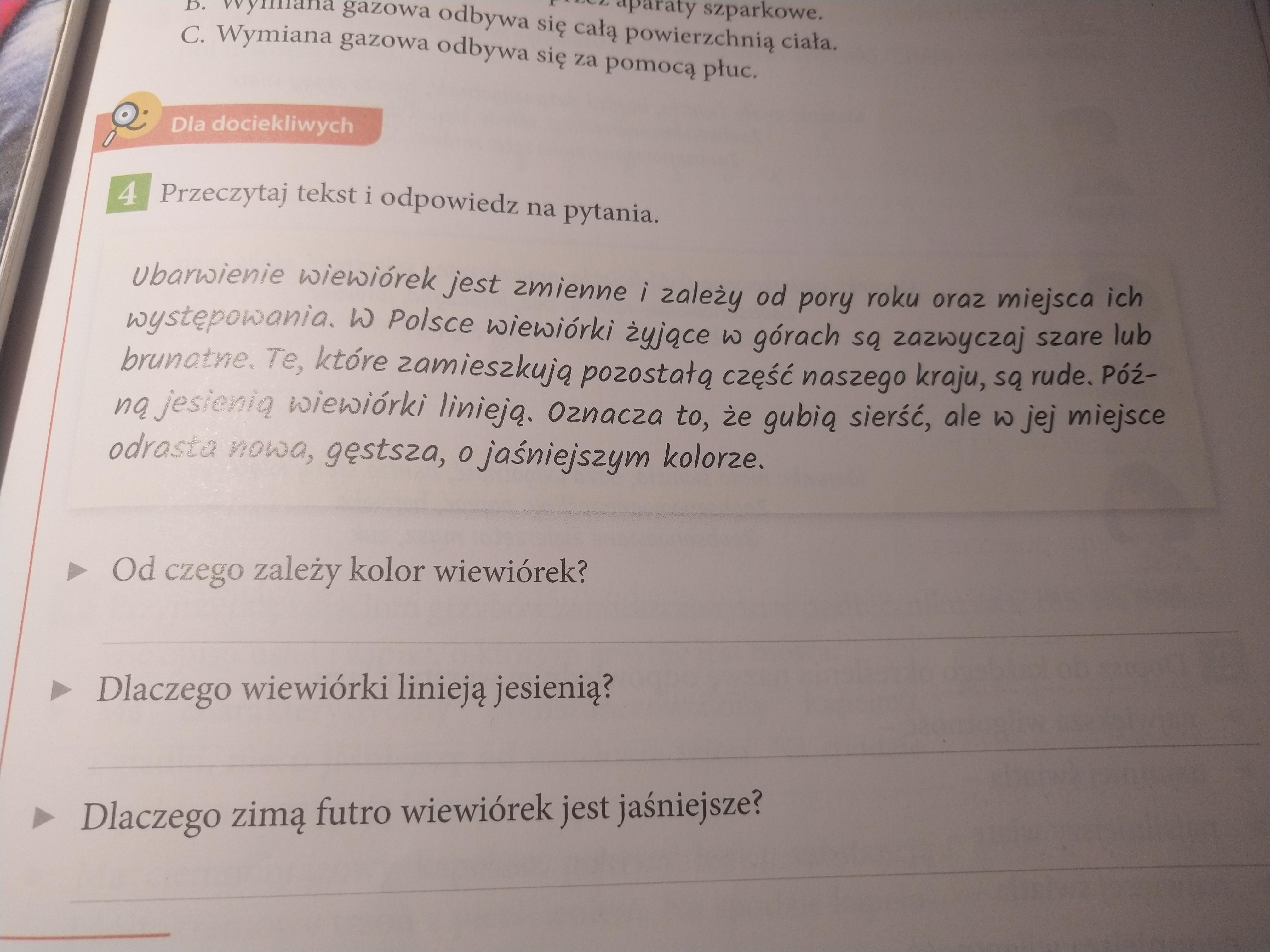 Jak najszybciej do 11:00 proszę przeczytaj tekst i odpowiedz na pytania Odpowiedz Na Pytanie Do Czego Pijawkom Są Potrzebne Przyssawki