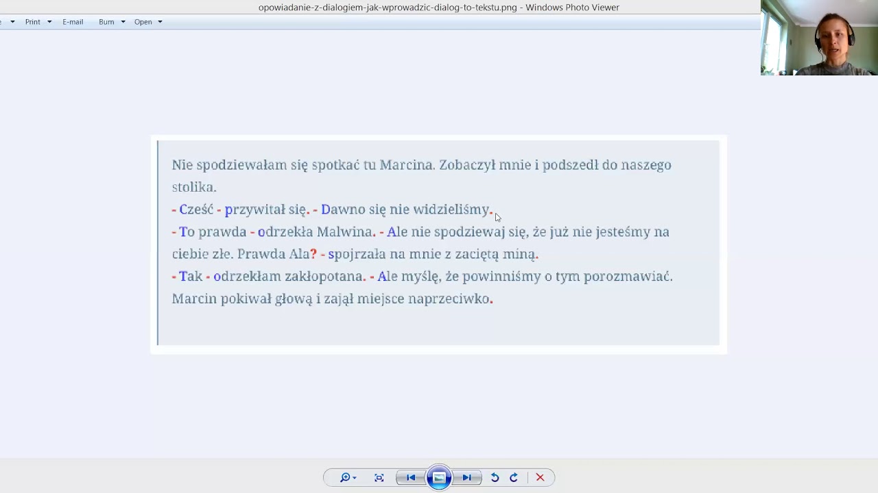 Napisz Dialog Stosując Podane Wyrazy