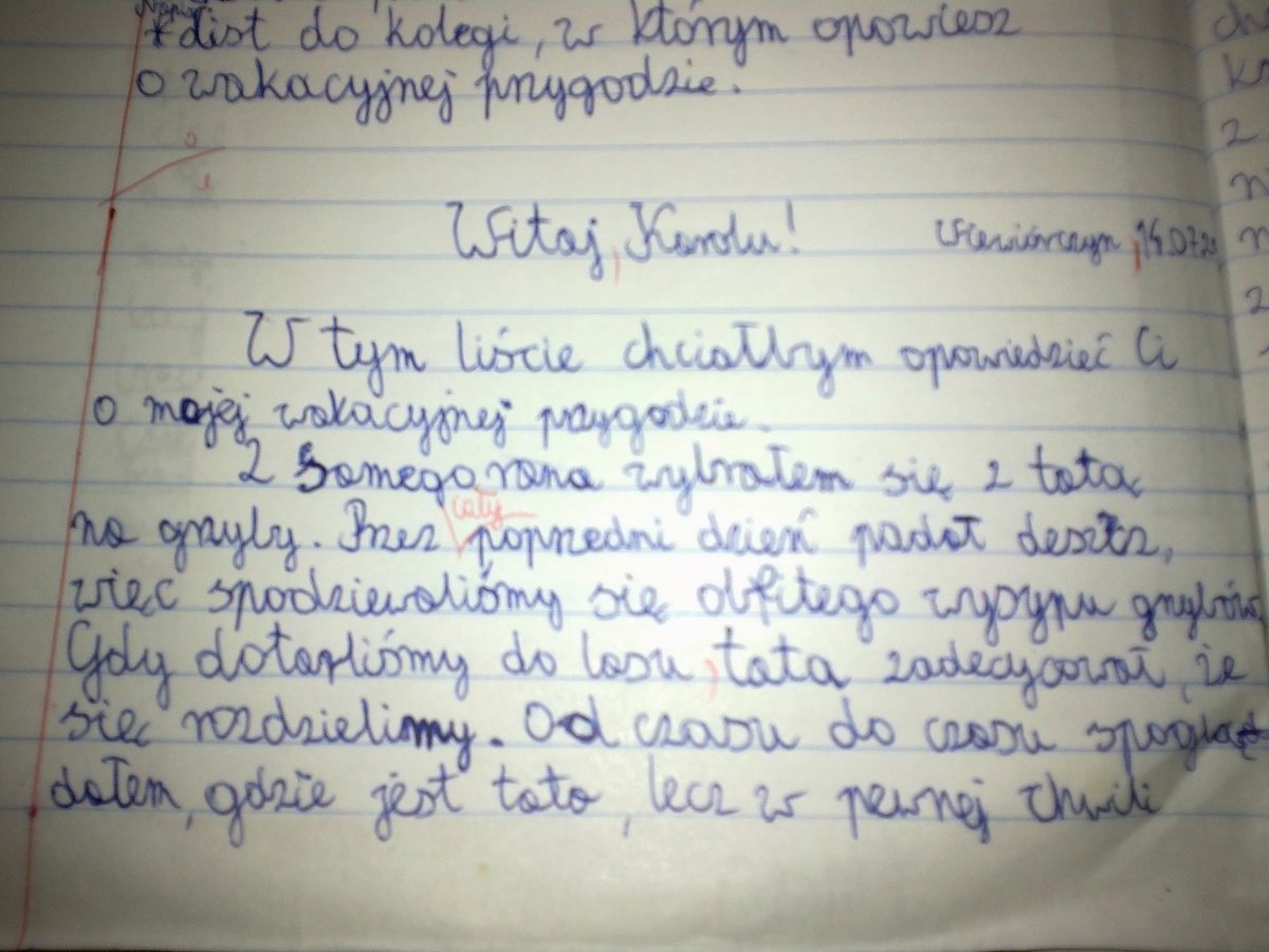 Opisz Swoja Pamiatke Z Wakacji