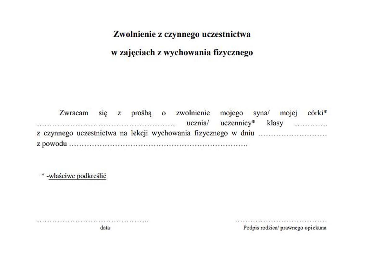 Jak Napisac Usprawiedliwienie Na Librusie