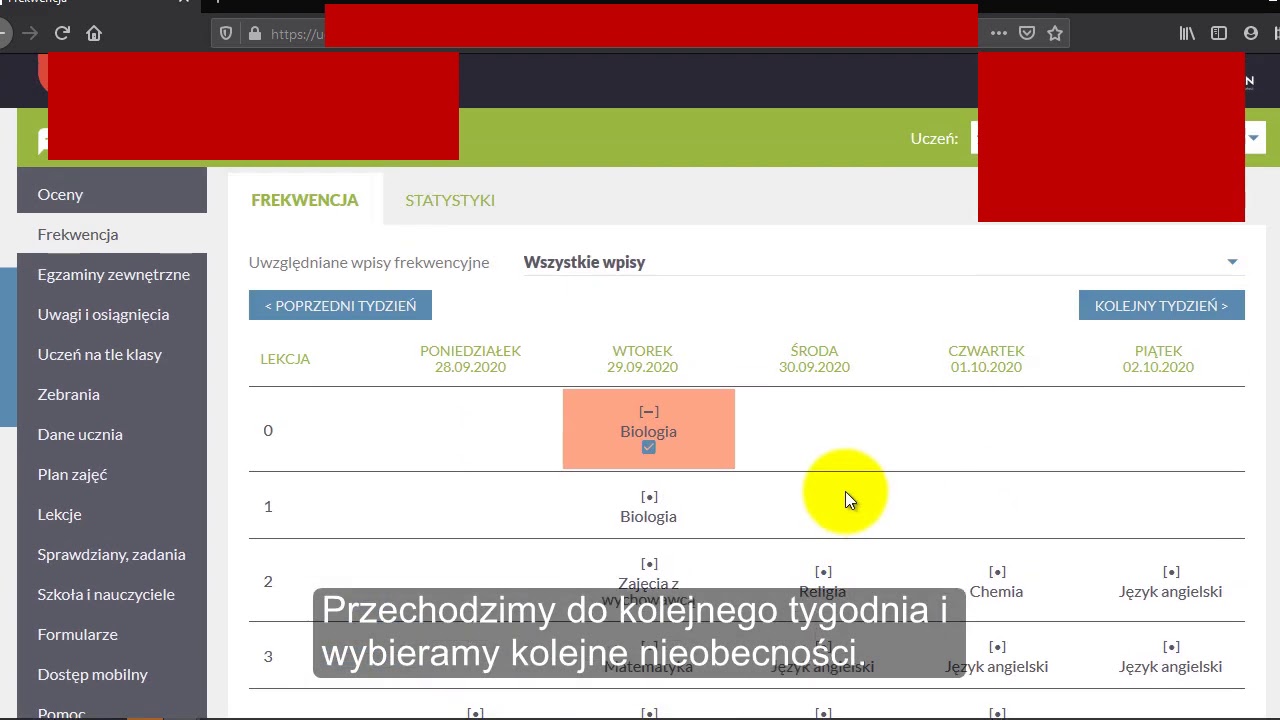 Jak Napisać Zwolnienie Na Vulcanie | Usprawiedliwianie Nieobecności W Jak Drukować Arkusze Ocen W Vulcanie