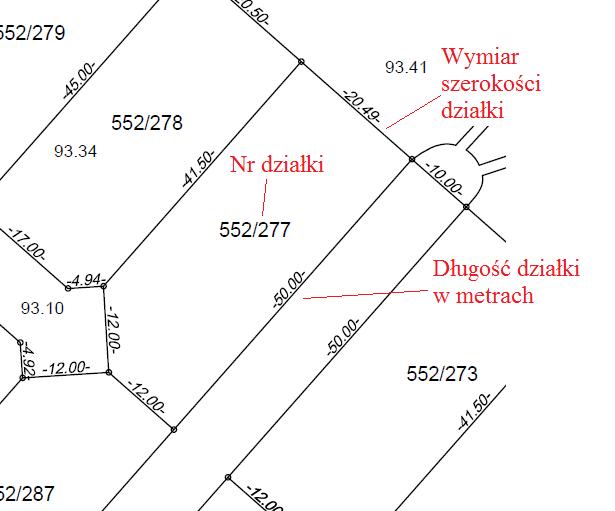 Narysuj Plan Działki W Skali 1 200