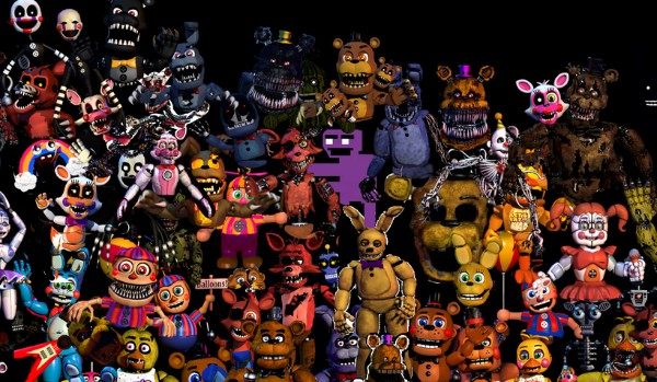 Postacie Z Five Nights At Freddy S