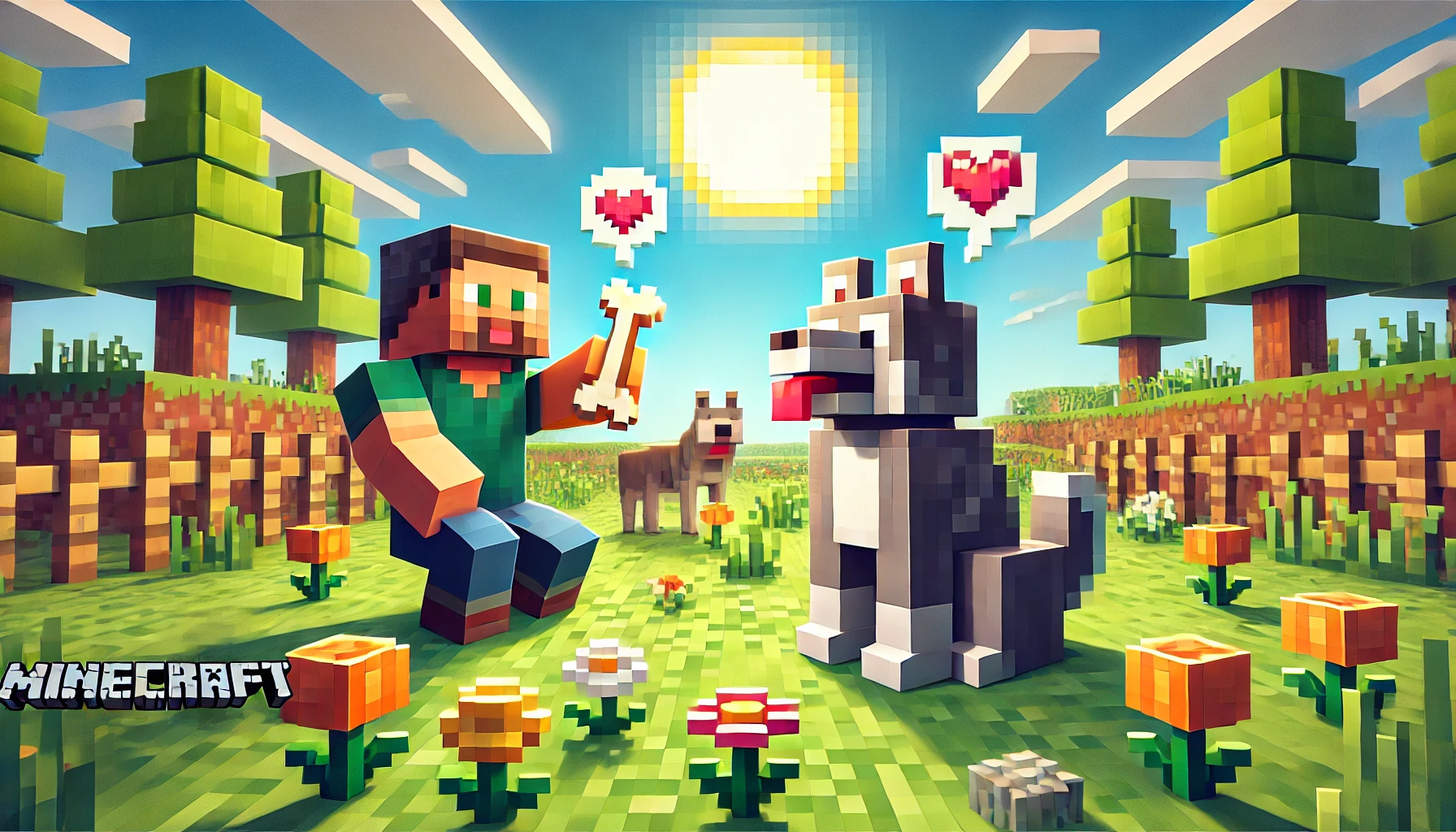 Jak oswoić wilka w Minecraft? Dlaczego warto oswajać wilki w Jak Oswoic Wilka W Minecraft