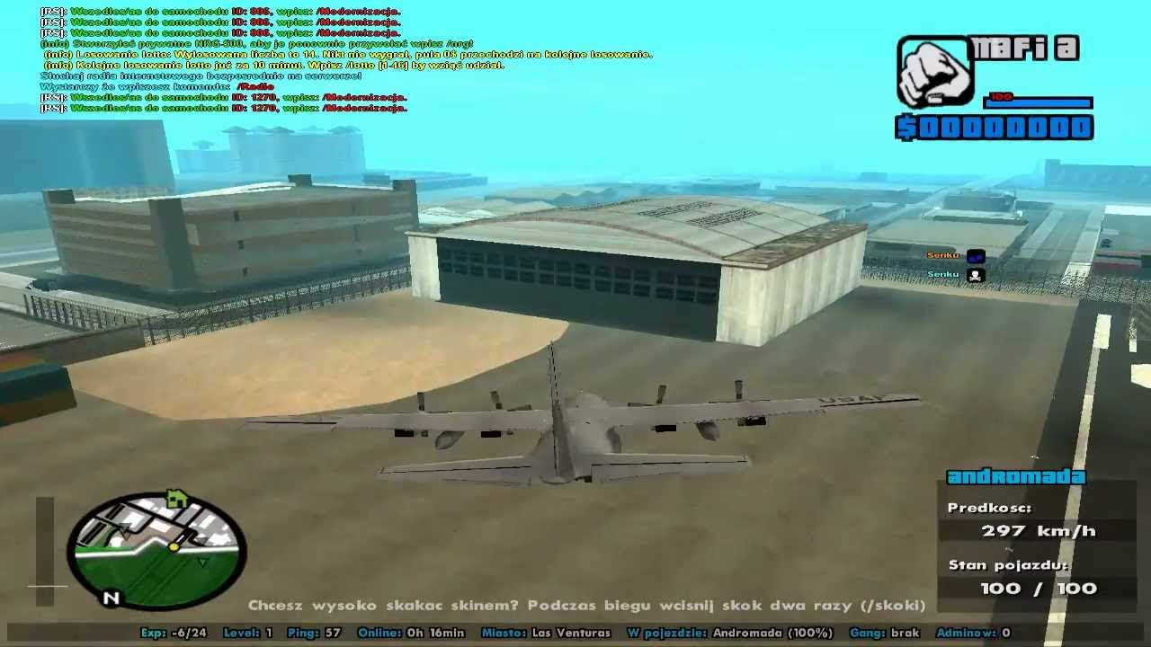Jak perfekcyjnie wylądować samolotem w GTA San Andreas - YouTube Jak Sie Lata Samolotem W Gta Sa