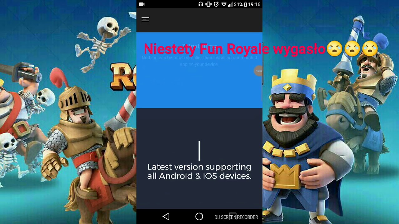 JAK POBRAC PRYWATNY SERWER CLASH ROYALE - YouTube Jak Pobrać Prywatny Serwer Clash Royale