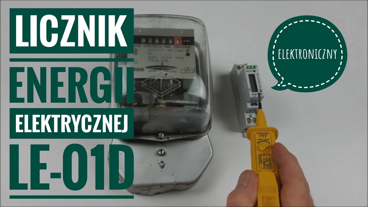 Jak podłączyć jednofazowy licznik energii elektrycznej LE-01d. - YouTube Dom Jednorodzinny Zapotrzebowanie Na Energię Elektryczną
