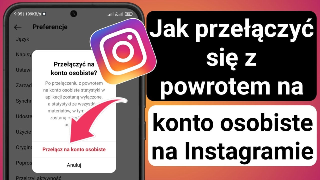Jak Przelaczyc Sie Na Konto Osobiste Instagram