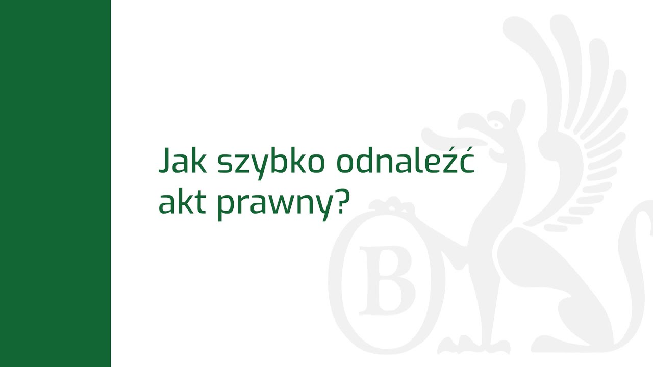 Jak szybko odnaleźć akt prawny? | Legalis Administracja - YouTube Akt Prawny Wydany Przez Organ Kolegialny To
