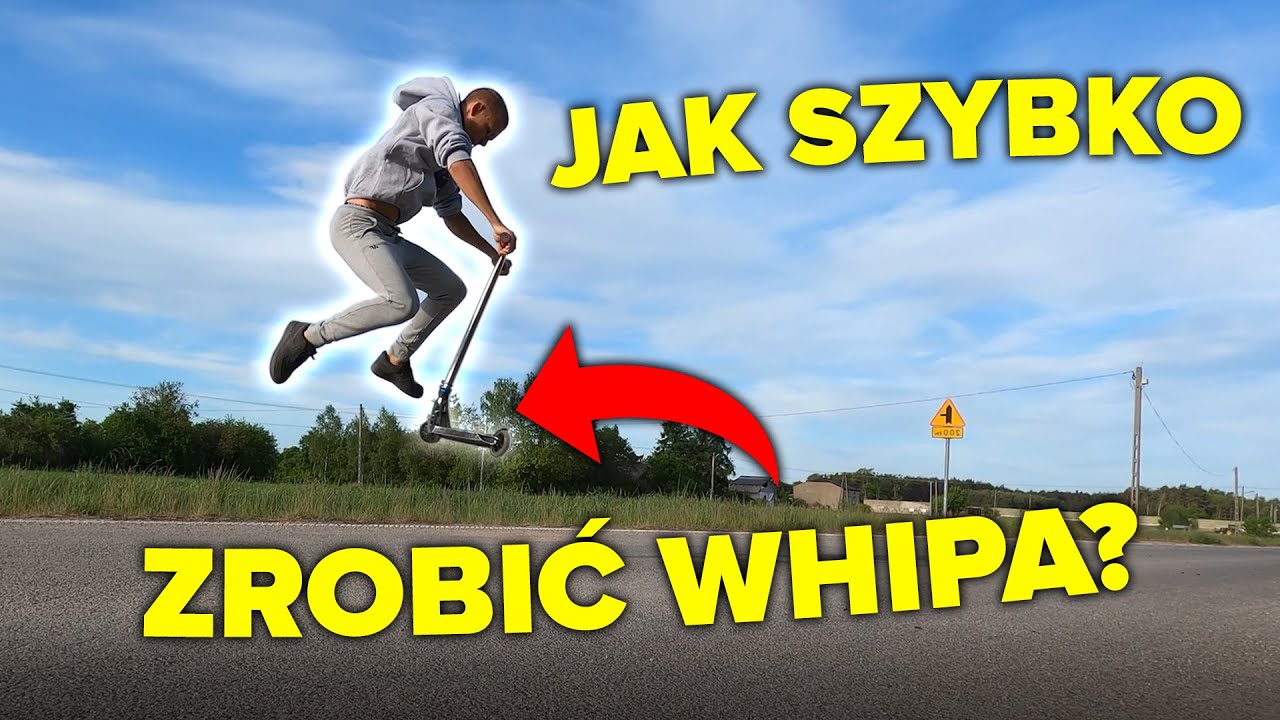 JAK SZYBKO ZROBIĆ WHIPA NA HULAJNODZE? - YouTube Jak Nauczyc Sie Whipa Na Hulajnodze