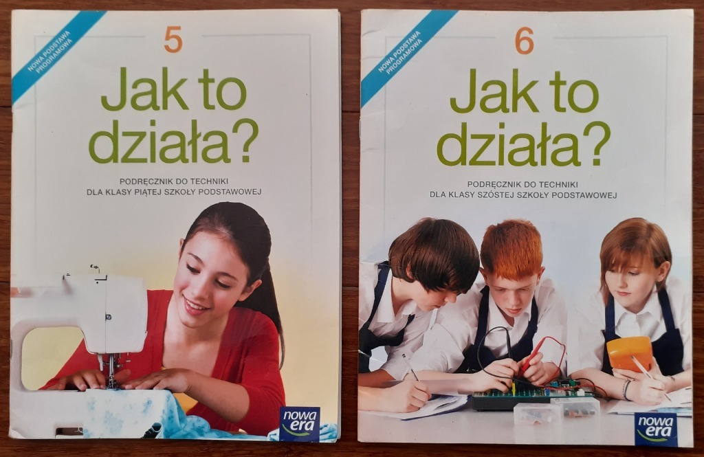 JAK TO DZIAŁA 5 i 6 NOWA ERA TECHNIKA klasa 5 i 6 | Zgorzelec | Kup Podręcznik Do Techniki Nowa Era