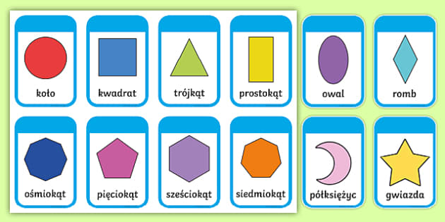 Jak uczyć figur geometrycznych w przedszkolu? - Twinkl Figury Geometryczne