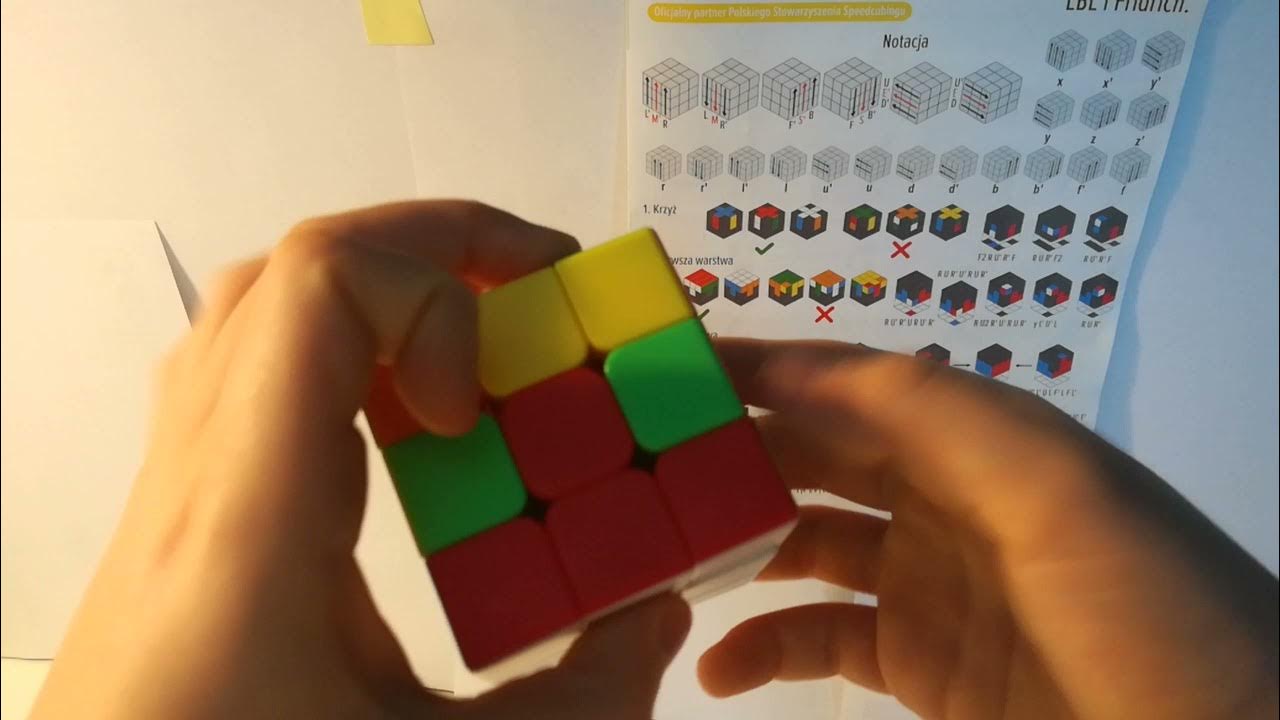 Jak ułożyć kostkę rubika 3x3 w łatwy sposób - YouTube Jak Ukladac Kostke Rubika 3x3