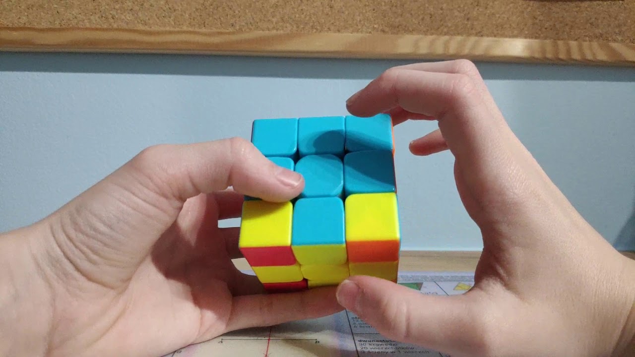 Jak ułożyć kostkę Rubika 3x3x3 metodą LBL (Lekcja 7) Rozwiązanie kostki Jak Ulozyc Kostke Rubika 3x3 Dla Dzieci