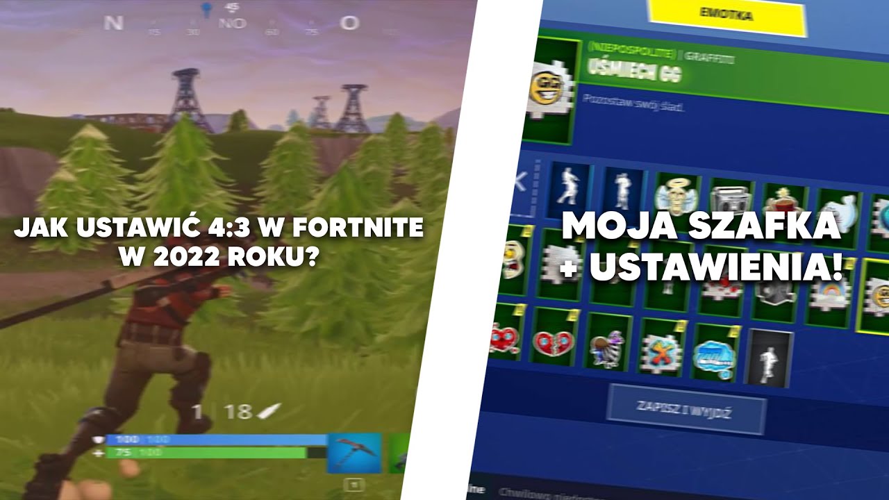 JAK USTAWIĆ 4:3 W FORTNITE? *+MOJA SZAFKA I USTAWIENIA!* 🤑 - YouTube Jak Ustawic 4 Na 3 W Fortnite