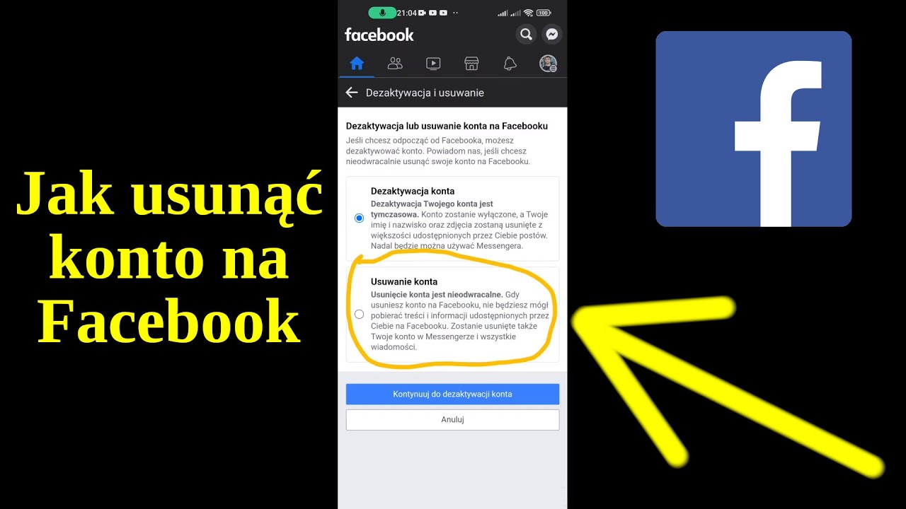 Jak Usunąć Fb Na Telefonie Zapytaj