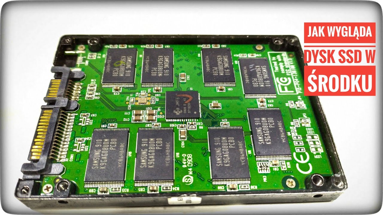 Jak wygląda dysk SSD w środku (What does the SSD look like inside Dysk Ssd To Urządzenie Wykorzystujące