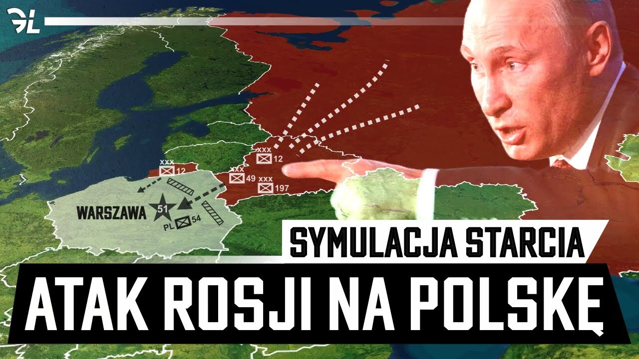Jak wyglądałby ATAK ROSJI na POLSKĘ - Czy jesteśmy już BEZPIECZNI Plan Ataku Rosji Na Polske
