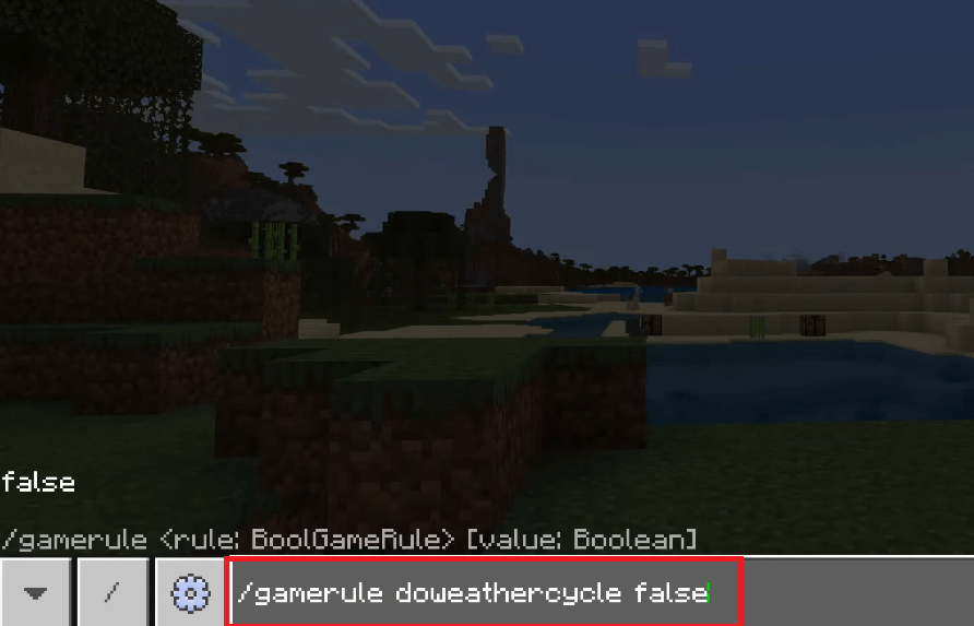 Jak Wyłączyć Deszcz W Minecraft Komenda