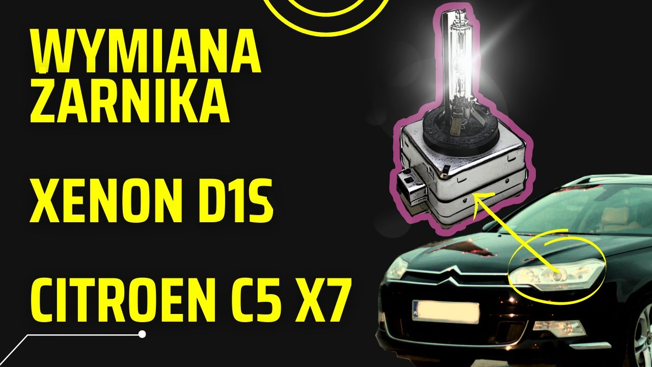 Jak wymienić żarniki Xenon D1S w Citroen C5 III X7 / How to replace W Jakiej Kolejności Oglądać Filmy Dc