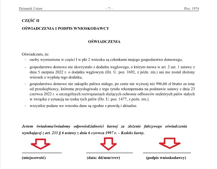 Jak wypełnić i złożyć wniosek o dodatek do pelletu? [Instrukcja] - Infor.pl Wniosek O Dodatek Do Pelletu Online