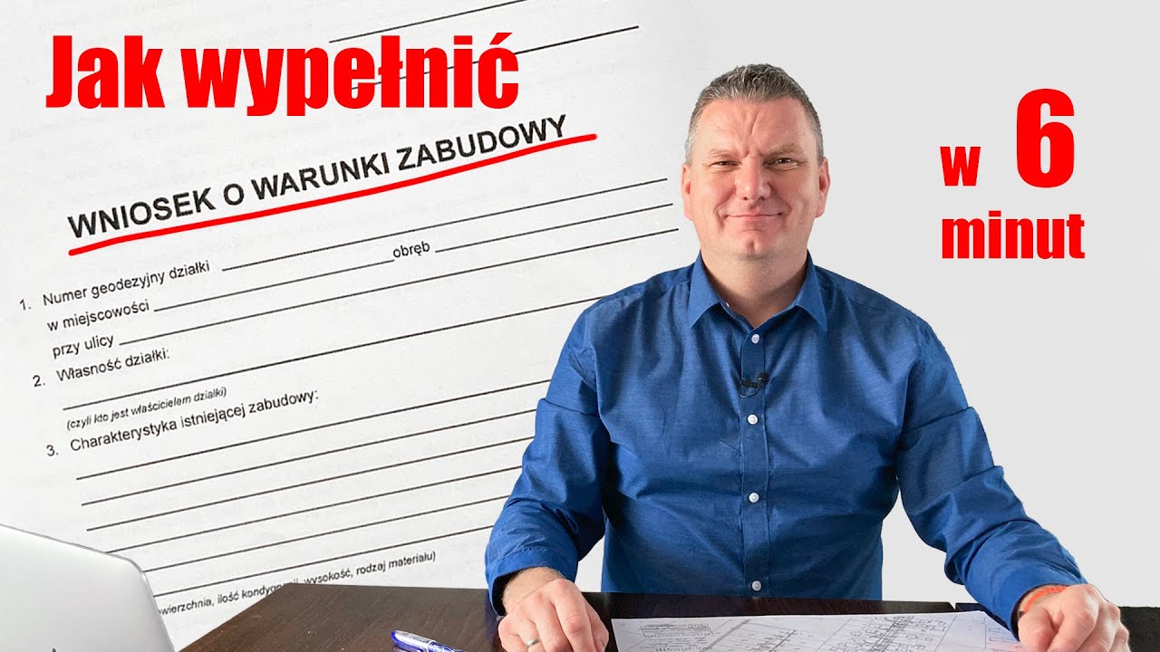 Jak wypełnić wniosek o warunki zabudowy w 6 minut 📣⏱💥 - YouTube Sprzeciw Sąsiada Na Warunki Zabudowy Wzór