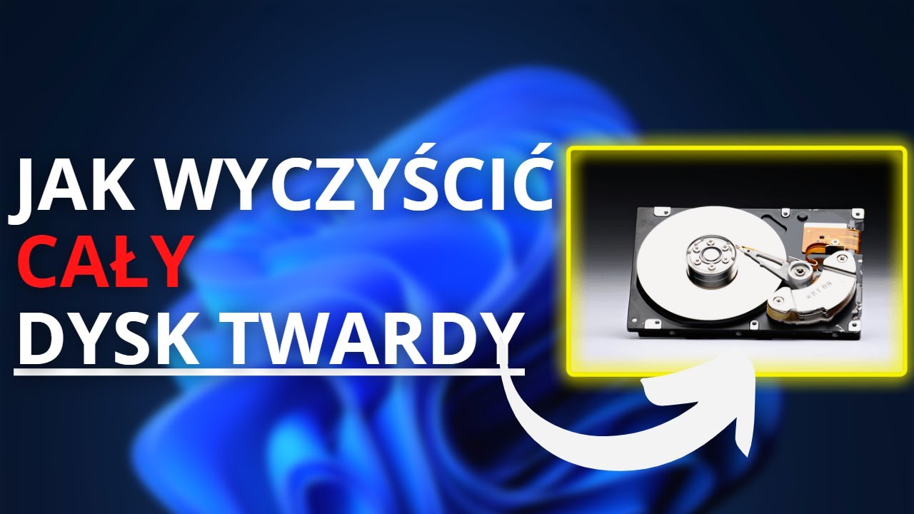 JAK WYZEROWAĆ CAŁY DYSK TWARDY - YouTube Zarządzanie Dyskami Za Mało Dostępnego Miejsca Na Dysku