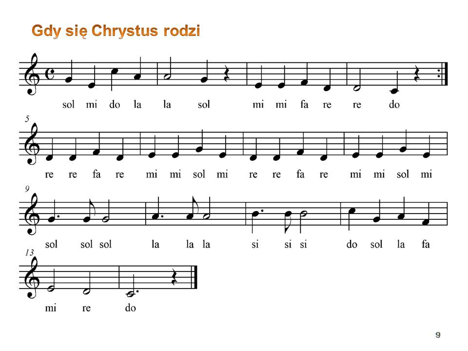 Gdy Się Chrystus Rodzi Na Flecie
