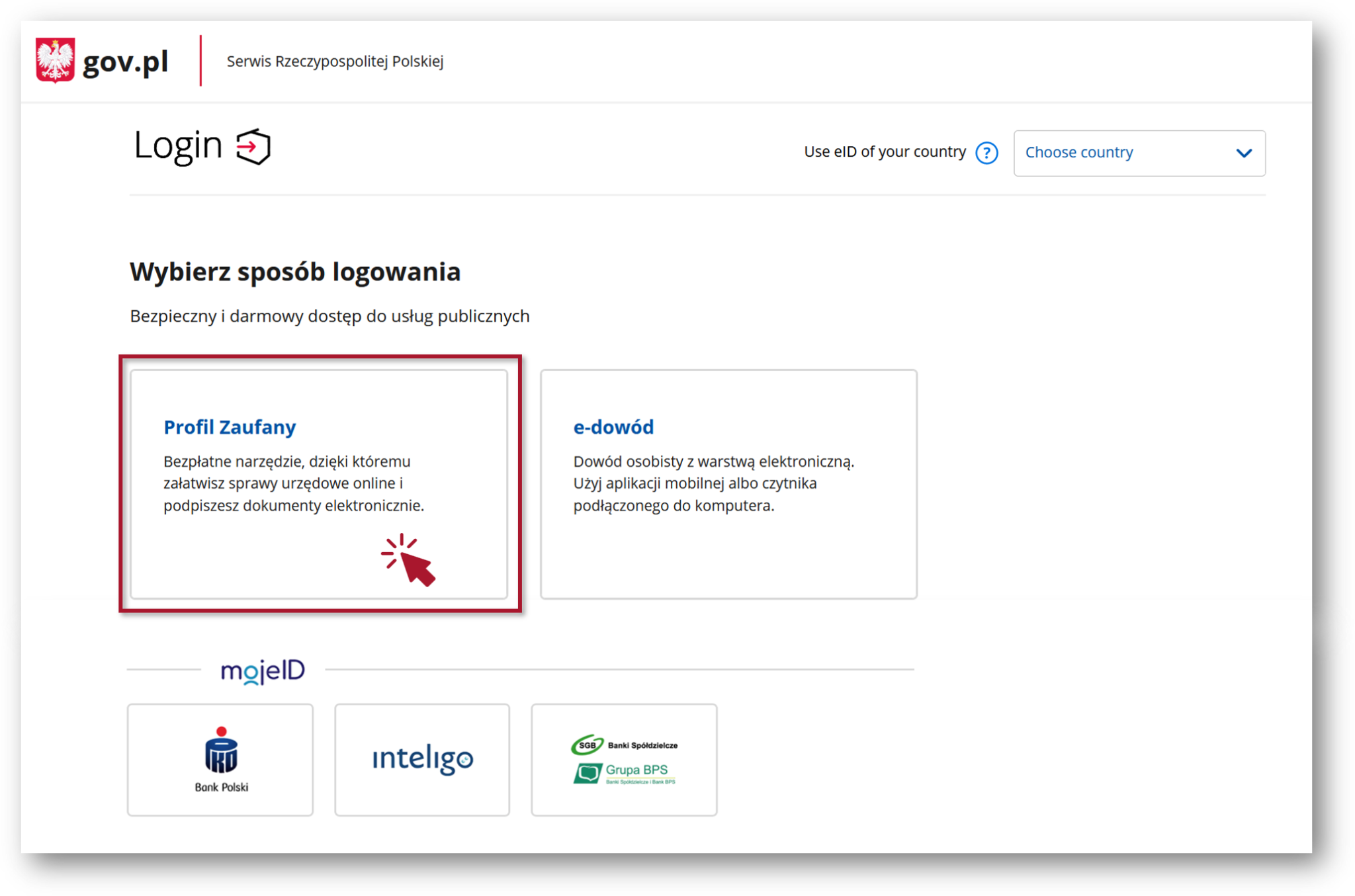 Jak zalogować się przez login.gov.pl? – RAD-on: Centrum Pomocy Pz Gov Pl Profil Zaufany Logowanie